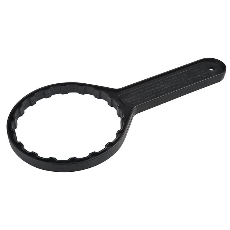Bbagua Clé pour filtre à eau de 10". Clé pour desserrer ou serrer les coupelles du filtre à eau. Fabriqué en matériau de qualité