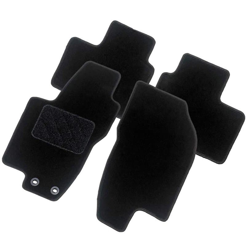 AUTO-STYLE Set de tapis de sol compatible avec Toyota Auris 2007-2012, Noir