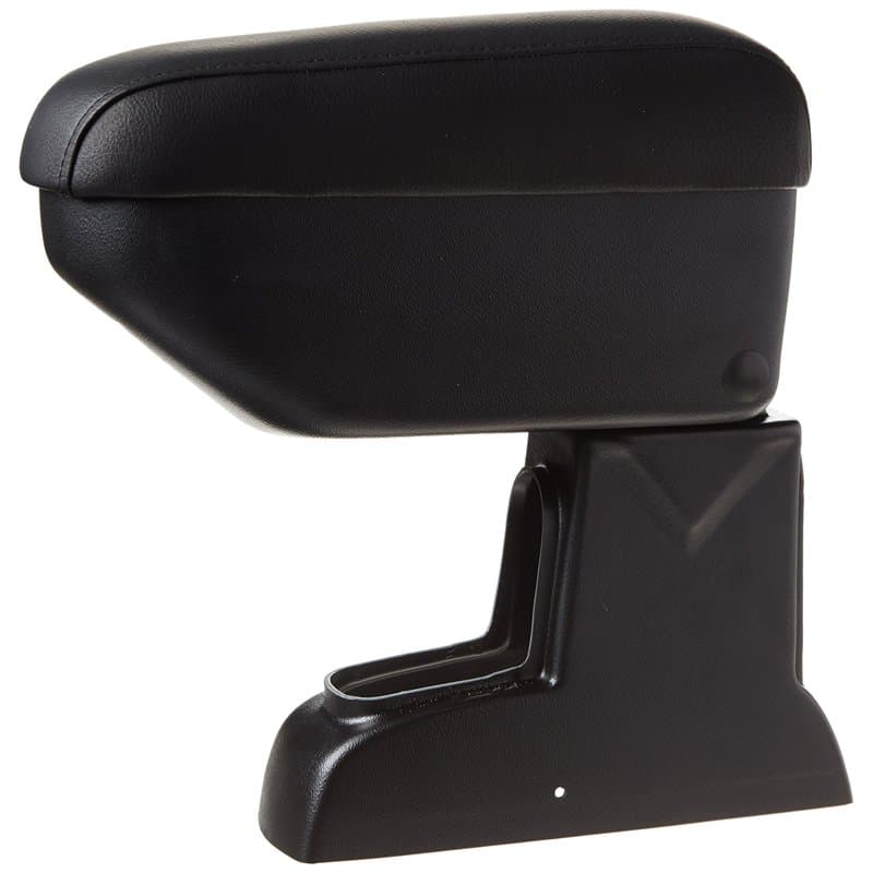 AUTO-STYLE Accoudoir simili cuir compatible avec Renault Clio 2001-2005 (console court 24cm), Black