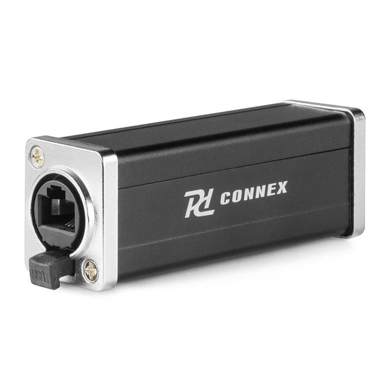 PD Connex CX182 Coupleur pour Rallonge EtherCon, Robuste et Fiable, Système de Verrouillage Rapide et Facile, Idéal pour Prolong