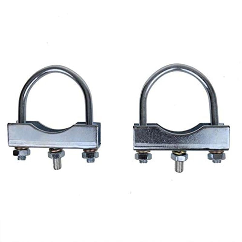 ProPlus Lot de 2 étriers en U ronds 60/70 mm pour collier de serrage