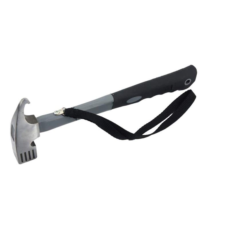 Benson Tools Marteau de camping avec dragonne, 16 oz, marteau de tente
