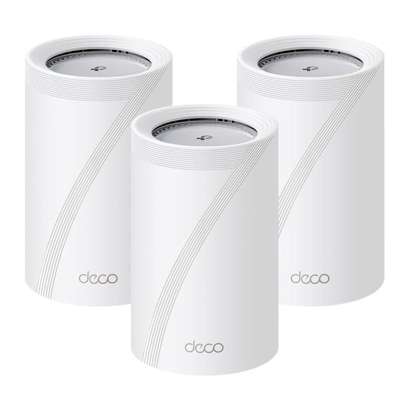 TP-Link WiFi 7 Deco BE65 Pro Router Mesh WiFi,BE9300Mbps Tri-Band, canaux 320 MHz, 2 Ports 5 Gbps, Port 2,5 Gbps, Alexa, HomeShi