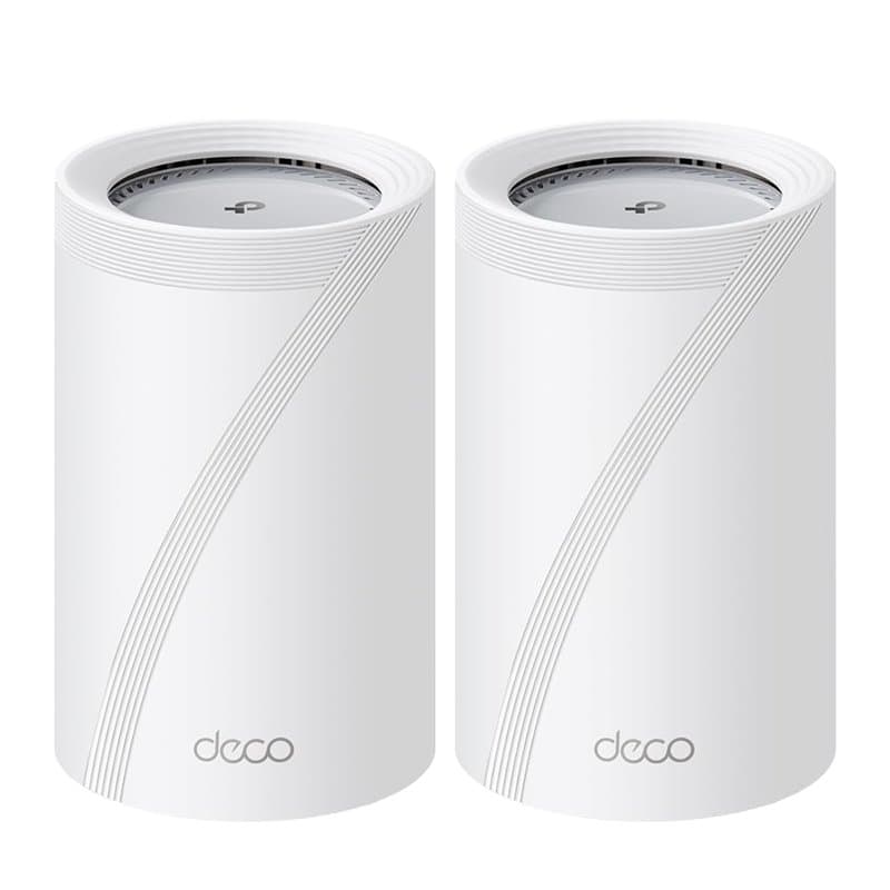 TP-Link WiFi 7 Deco BE65 Pro Router Mesh WiFi,BE 9300Mbps Tri-Band, canaux 320 MHz, 2 Ports 5 Gbps, Port 2,5 Gbps, Alexa, HomeSh