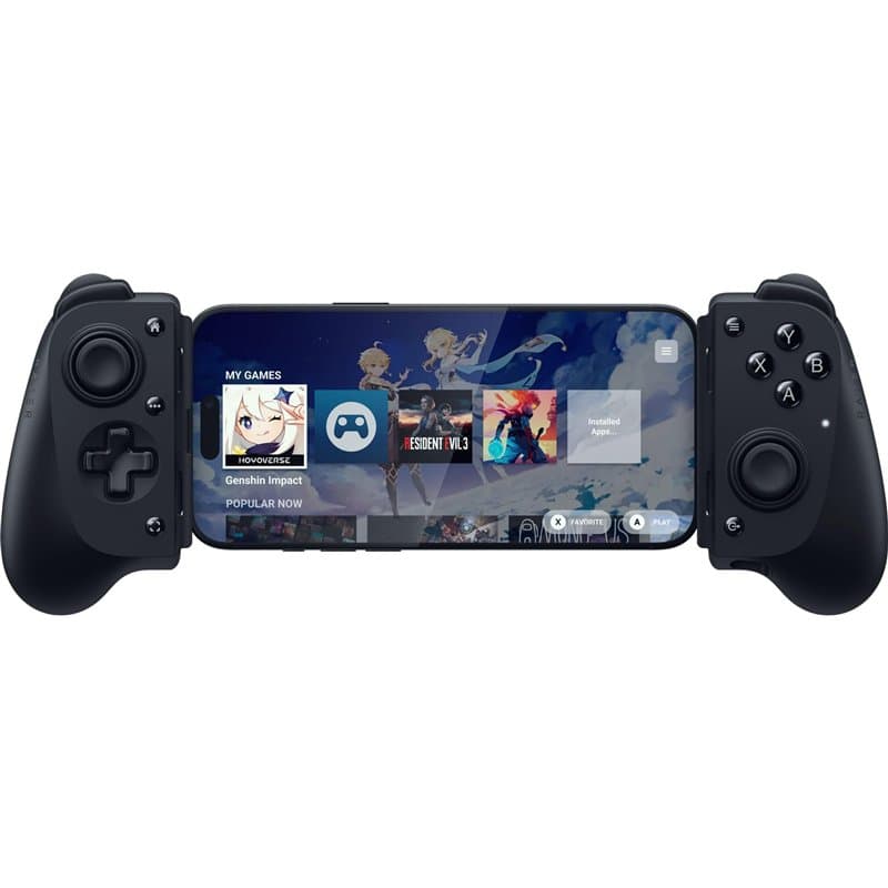 Razer Kishi V3 - Contrôleur mobile de taille normale pour iPhone et smartphones Android - USB-C - sticks analogiques anti-dérive