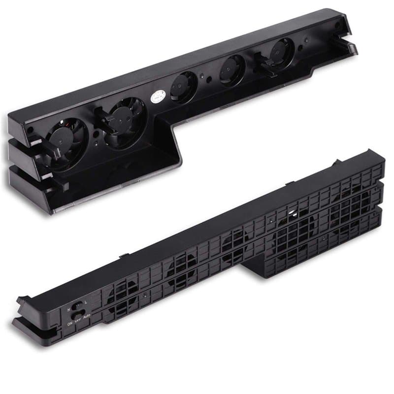Ventilateur de refroidissement pour console PS4 Pro avec câble USB vers DC, ventilateur de refroidissement automatique à tempéra
