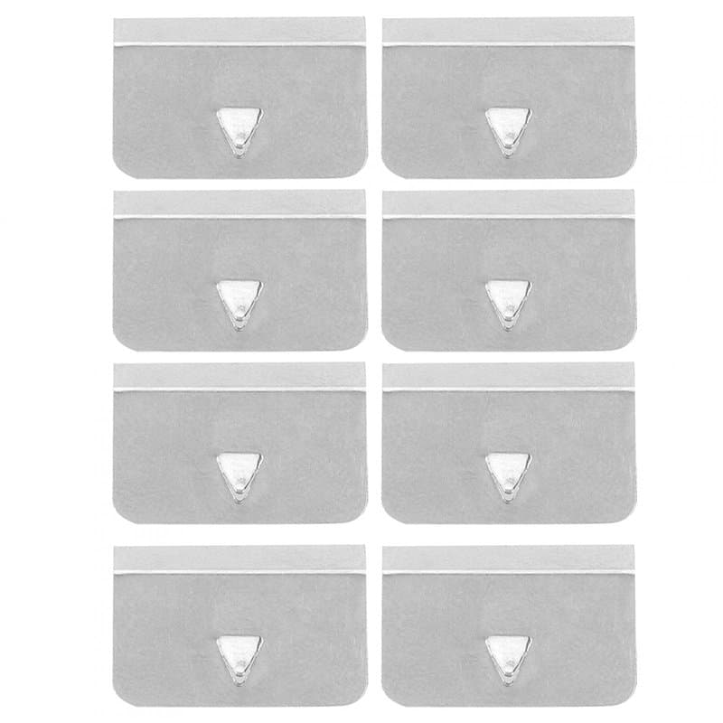 Clips de déflecteur de vent, Qiilu Clips de déflecteur de vent, ensemble de clips de retenue de fixation en acier inoxydable de
