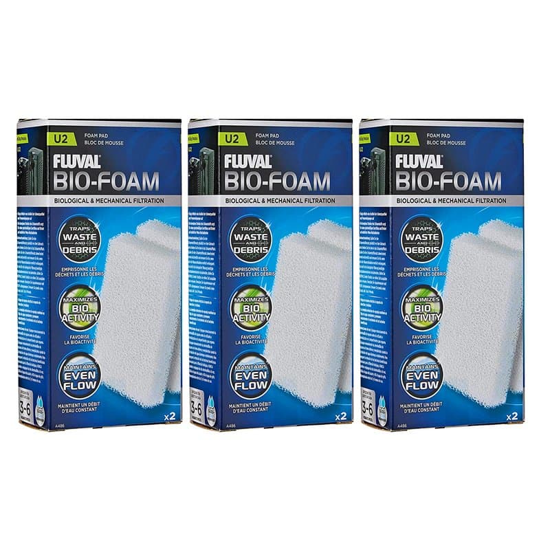 FLUVAL A486ACCESSOIRES POUR ÉTANG PACK DE 2 BLOCS DE MOUSSE FILTRANTE U2