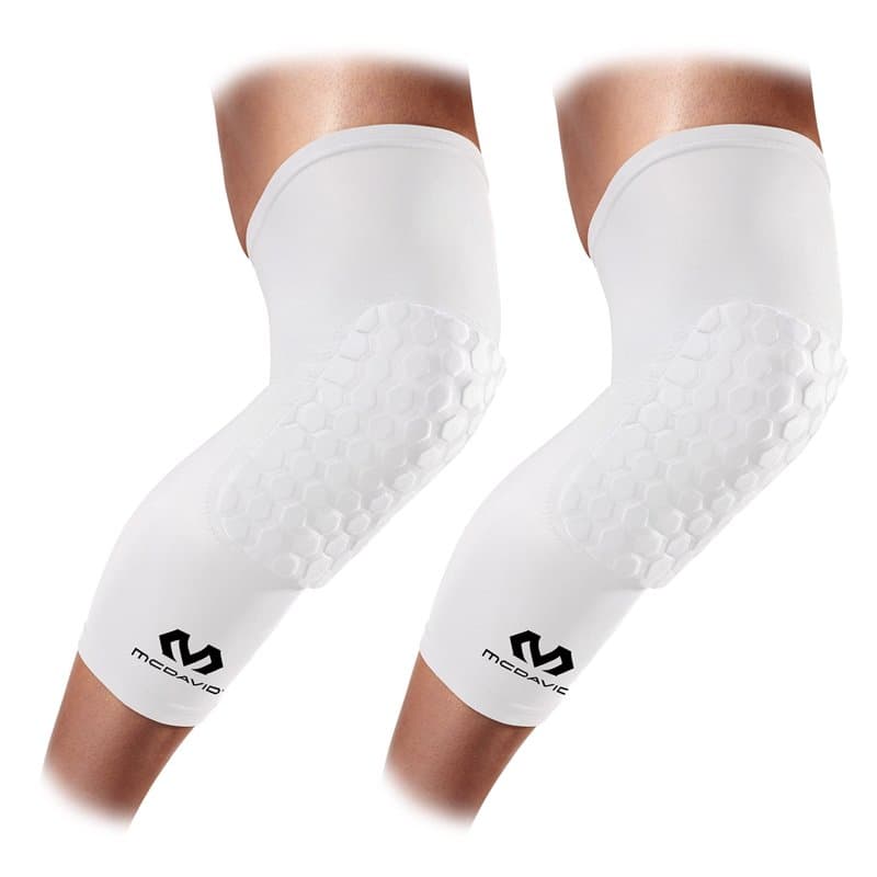 Mcdavid Manches de Jambes avec Genouillères pour Hommes et Femmes - plusieurs couleurs - Conçu pour jouer au basketball. 6446