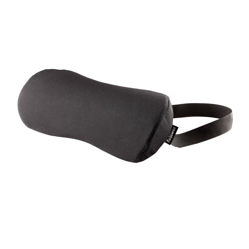 Fellowes Coussin Lombaire Breyta - Support Lombaire Ergonomique, Sangle Ajustable, Compact & Transportable, Matériaux éco-respon