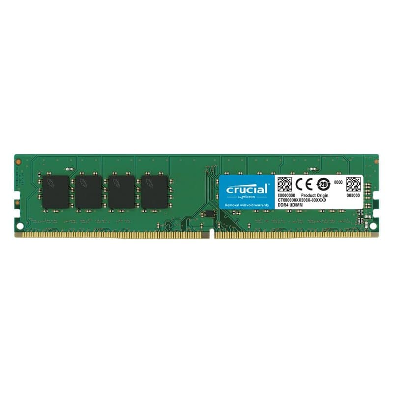Crucial Basics Mémoire pour Ordinateur de Bureau 16 Go DDR4 3200 MT/s CL22 UDIMM 288 Broches 1,2 V