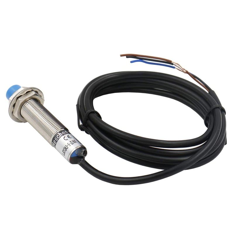 Heschen capteur de proximité capacitif interrupteur, LJC12A3-5-Z/AX, détecteur 1-5mm, 10-30VDC 200mA, NPN normalement fermé (NC)