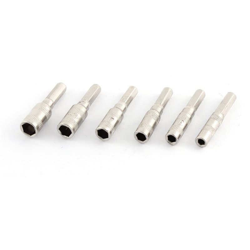 sourcing map H4 Jarret 2.5mm 3mm 3.5mm 4mm 4.5mm 5mm 6 Points Hexagonal Prise 6 en 1
