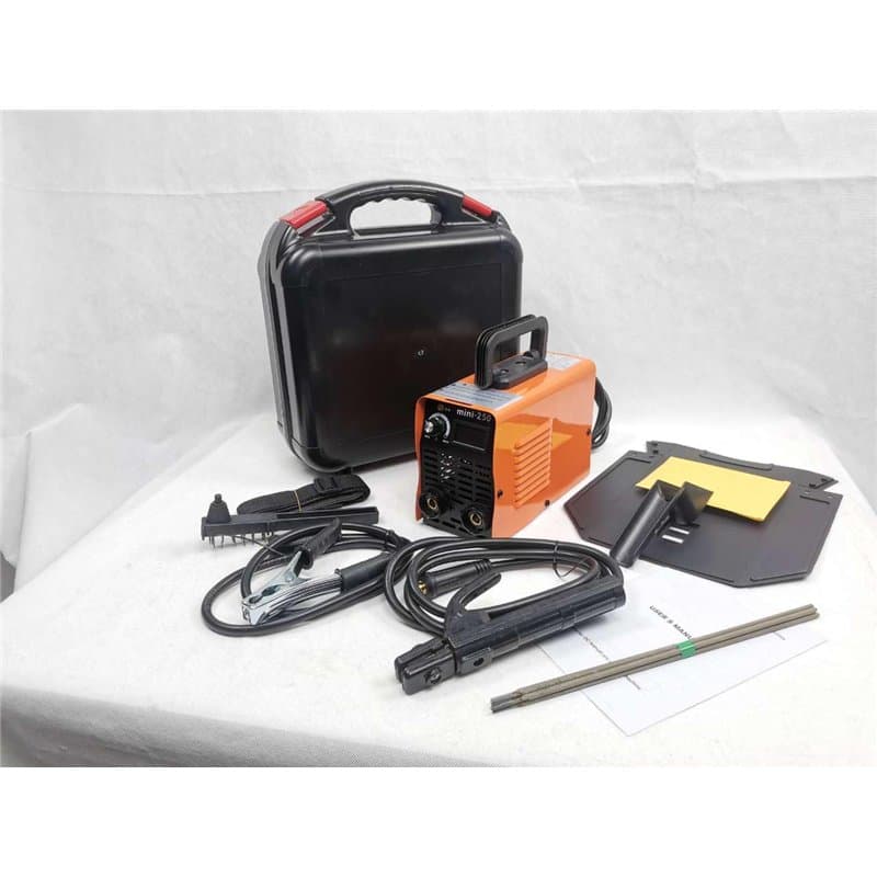 Machine à souder 250 A, soudage à électrode MMA 220 V légère, mini portable professionnelle accessoirisée avec tige