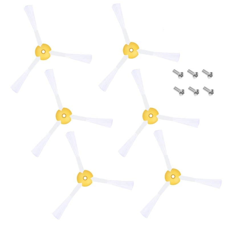 MXTIMWAN Brosses Latérales Rechange pour Roomba 500 600 700 Series, 6PCS Brosse Latérale Aspirateur Accessoires de Remplacement