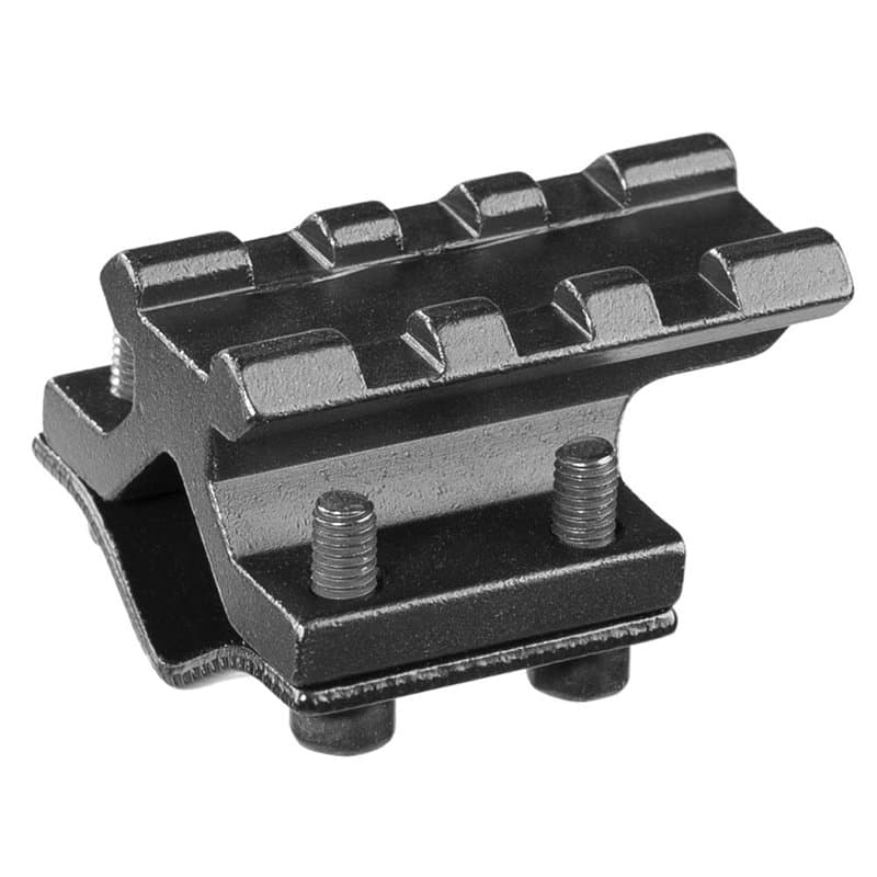 ACEXIER Rail Universel réglable 20mm Picatinny/Weaver Adaptateur de Rail de Montage de Baril pour convertisseur de Lampe de Poch