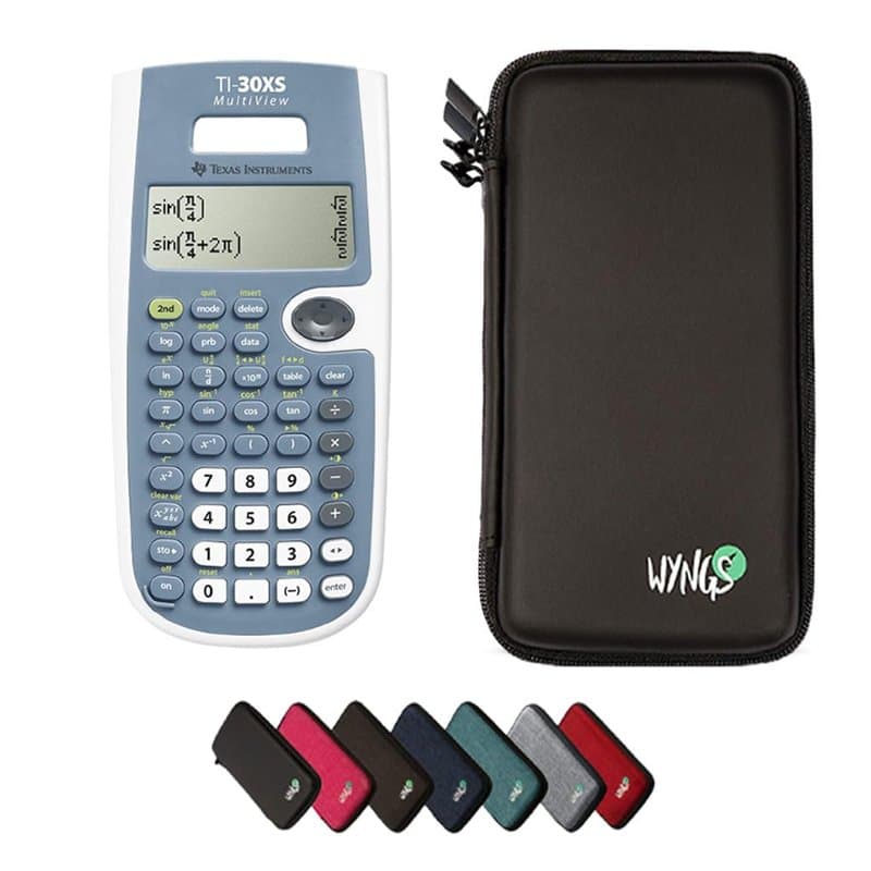 Calculatrice Texas Instruments TI-30XS MultiView + Schutztasche + Erweiterte Garantie