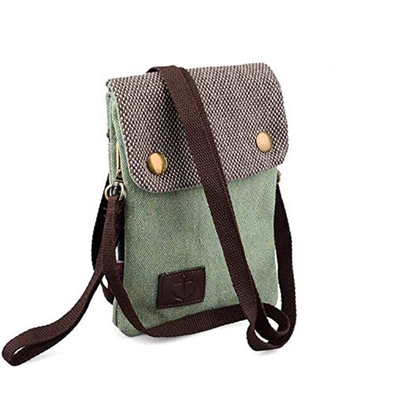 iwobi Mini Sacs Bandoulières Pochette Téléphone Portable,Femmes Lâche Petit Sacoche Voyage pour iPhone 7 Plus et Samsung Galaxy