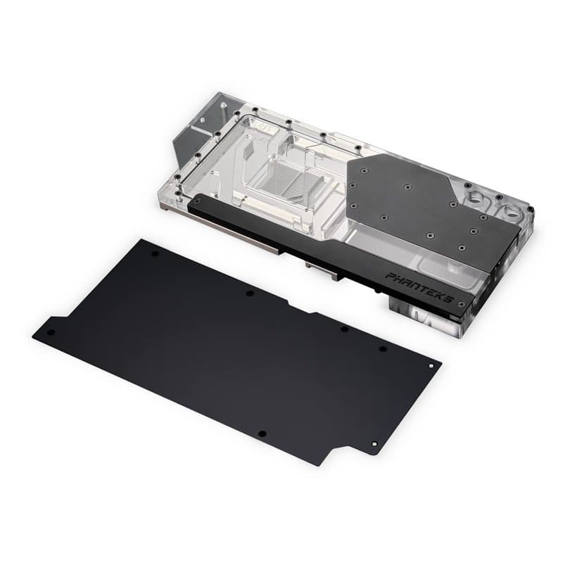 Phanteks Glacier G40 RTX 4080/90 Wasserblock inkl. Backplate für Gigabyte, D-RGB - schwarz