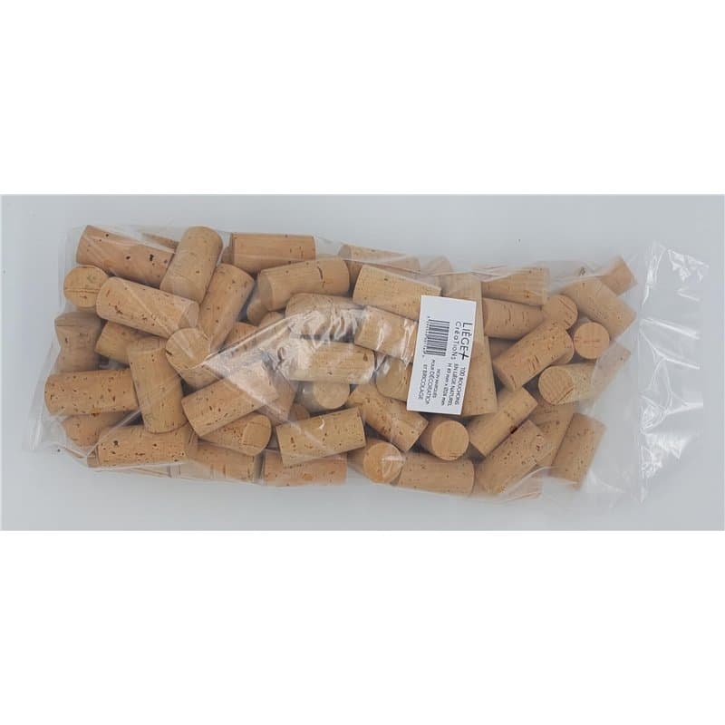 LIEGE + Créations 100 Bouchons en liège Naturel 49x 24 mm pour décoration et Bricolage Uniquement