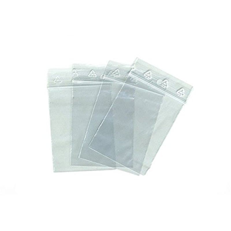 Sachets pour bijoux ou pochette plastique zip. - Format 40 x 60 / Lot de 500