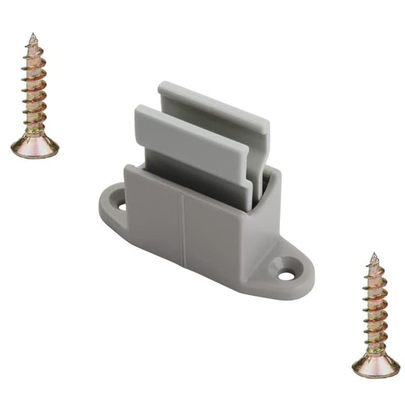 cyclingcolors Clip bloqueur de manivelle volet Roulant réglable gris Support Guide Manette Plastique 14mm Universel fenêtre Mur