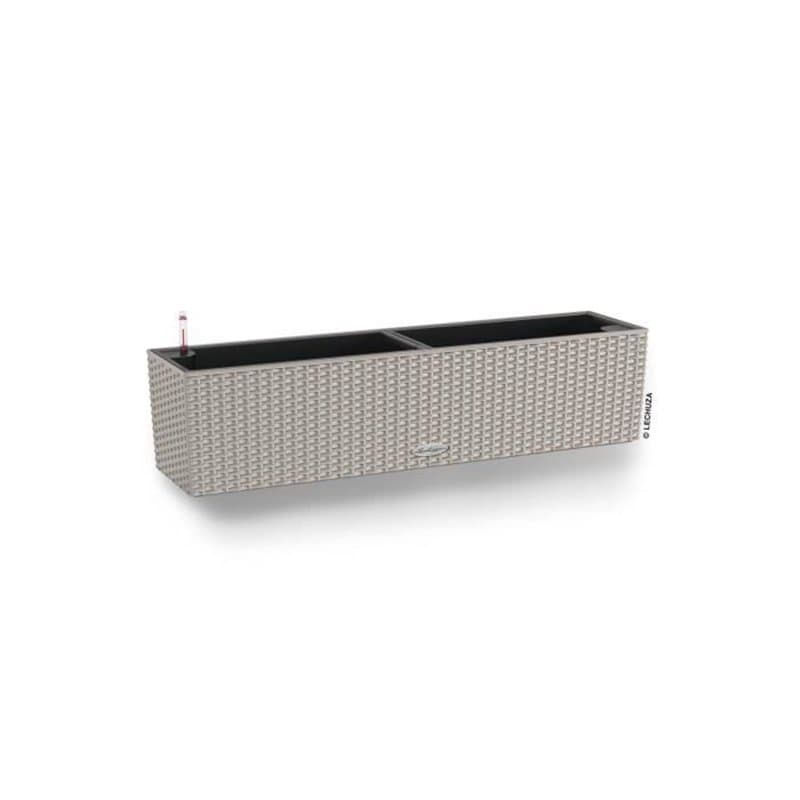 Jardiniere - Balconera cottage 80 - Kit complet - Brun sable - 12 L - LECHUZA