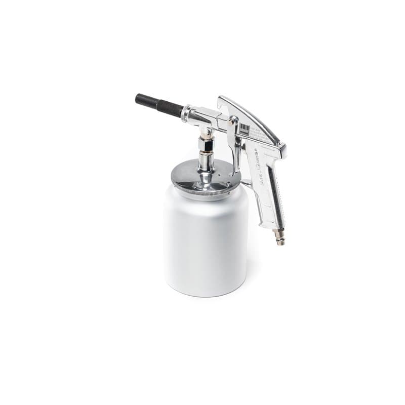 SCHNEIDER SSP-SAV Pistolet de sablage avec ventouse de 1 l, buse de 5 mm, consommation d'air 280 l/min, pression de travail 7 ba