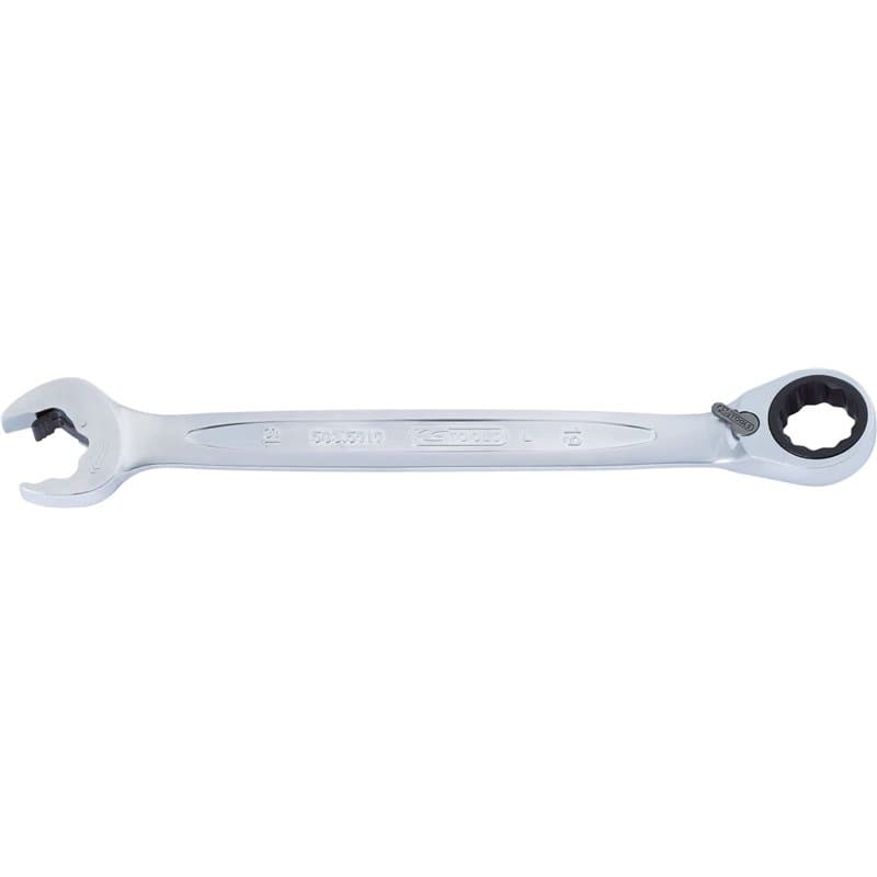 Ks Tools 503.5911 - Clé mixte à cliquet DUO - Gamme GEARplus® - 11 mm - En chrome Vanadium - Finition Satinée