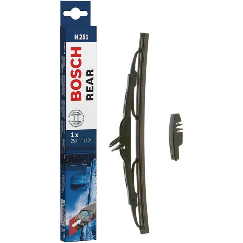 Bosch Balai d'Essuie–Glace Arrière Rear: H251, Longueur: 250mm – 1 Balai Arrière