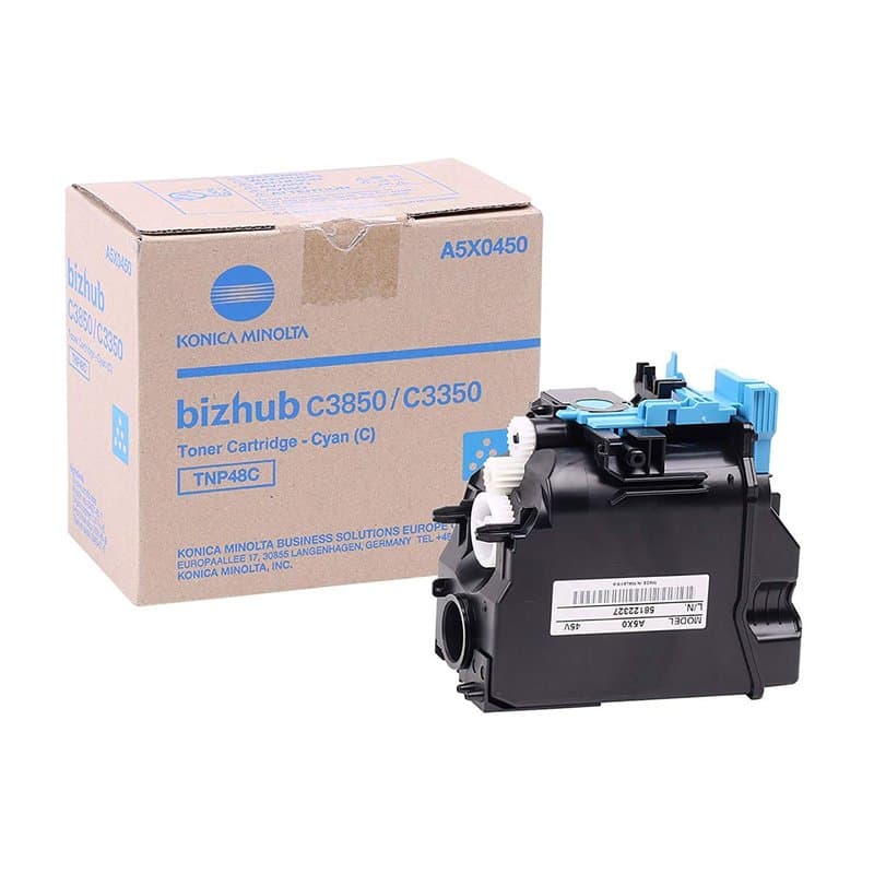 Konica Minolta Bizhub A5X0450 C3350 Toner cyan 10,000 pages TNP48C