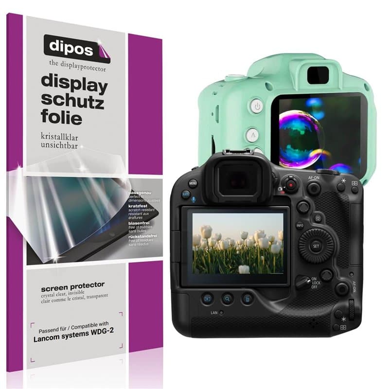 dipos I 4x Protection ecrán compatible avec Lancom systems WDG-2 Films de protection d'écran transparent