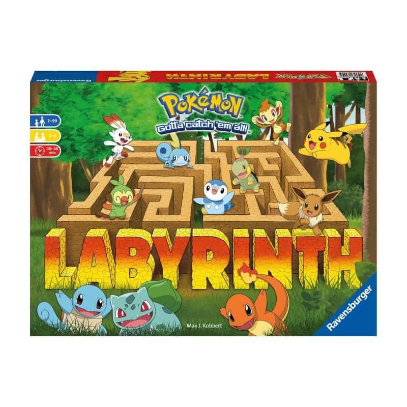 Ravensburger Pokémon Labyrinth Jeu de société Famille