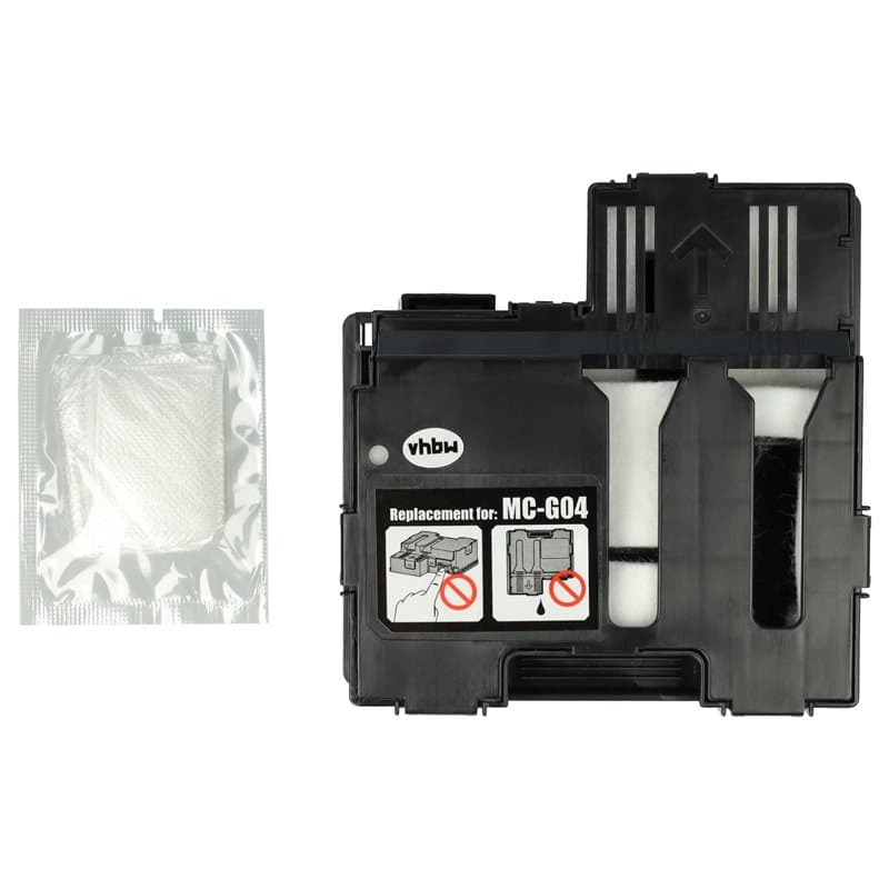 vhbw Collecteur d'encre usagée Remplacement pour Canon MC-G04, 5813C001 pour imprimante à Jet d'encre - Kit d'entretien