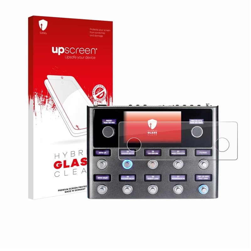 upscreen Protecteur d´Écran en Verre Trempé pour Fender Tone Master Pro – Glass-Plastique 9H Dureté