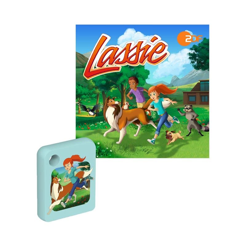 Galakto Jetons Audio : Lassie - La Grande Chasse au trésor & Le Cheval Sauvage, Jeu Audio pour Enfants à partir de 3 Ans, Temps