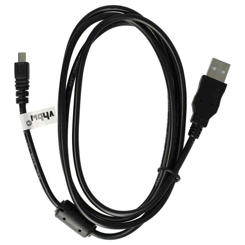 vhbw Câble de données USB (Standard USB Type A) 150cm compatible avec Nikon CoolPix B500 appareil photo