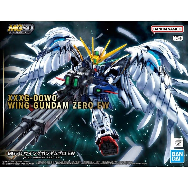 Figure à Collectionner Bandai MGSD WING GUNDAM ZERO EW Plastique Animation et manga