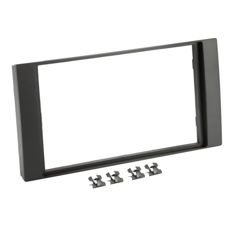 Sound-way Kit Montage Autoradio, Cadre Façade 2 DIN Compatible avec Ford Galaxy, Fiesta, Focus, C-Max, S-Max, Transit