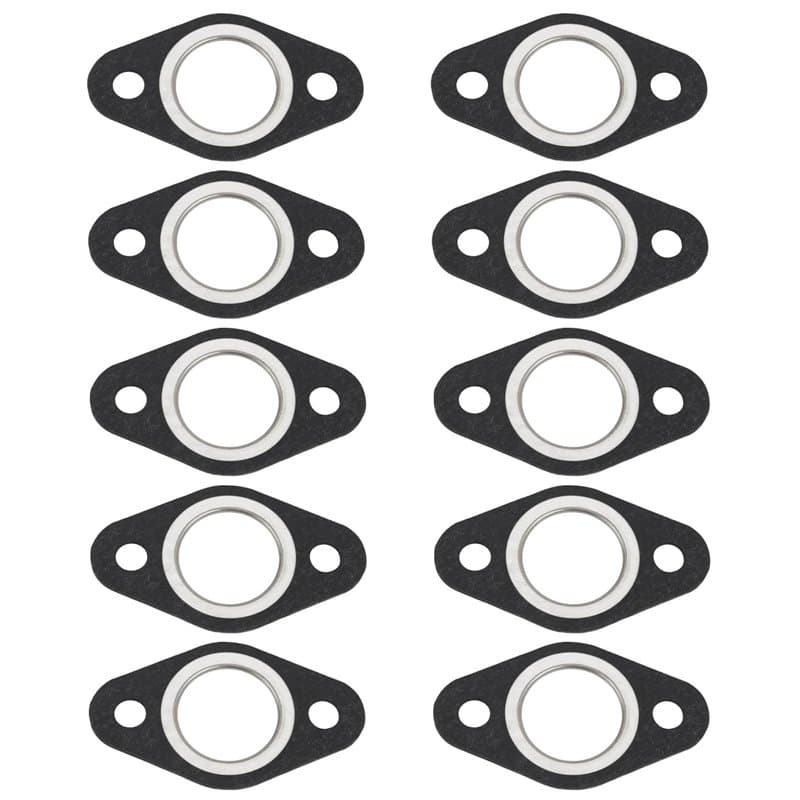 OTOTEC Lot de 10 Joints de Collecteur D'échappement 25 Mm ID Silencieux Joint de Réduction du Bruit Compatible avec Les Scooters