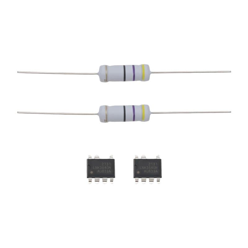 ECSiNG 2pcs Commutateurs Hors Ligne à Efficacité énergétique LNK364GN avec Résistance 47 Ohm Compatible avec AEG Compatible avec