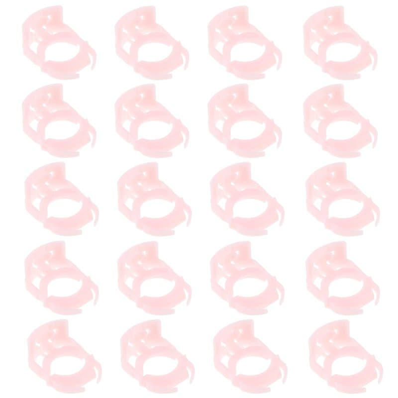 SG Store 20pcs Clips de Retenue Conduite de Carburant Voiture 7L3Z9S317B Clip de Fixation Guide de Tuyau en Plastique Pièces de