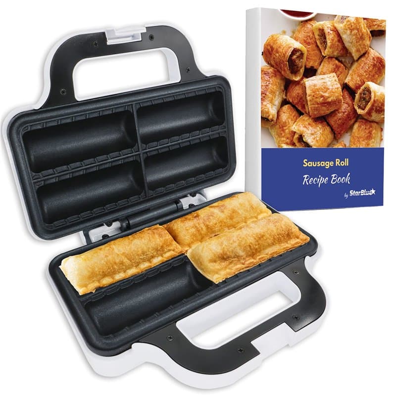 StarBlue Machine à saucisses avec livre électronique de recettes (français non garanti) – 220-240 V 50/60 Hz 850 W, Adaptateur D