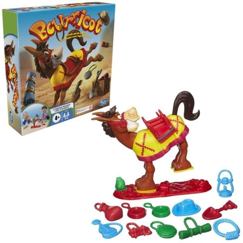 Bourricot, Jeu de société, pour 2 a 4 joueurs, a partir de 4 ans, Hasbro Gaming