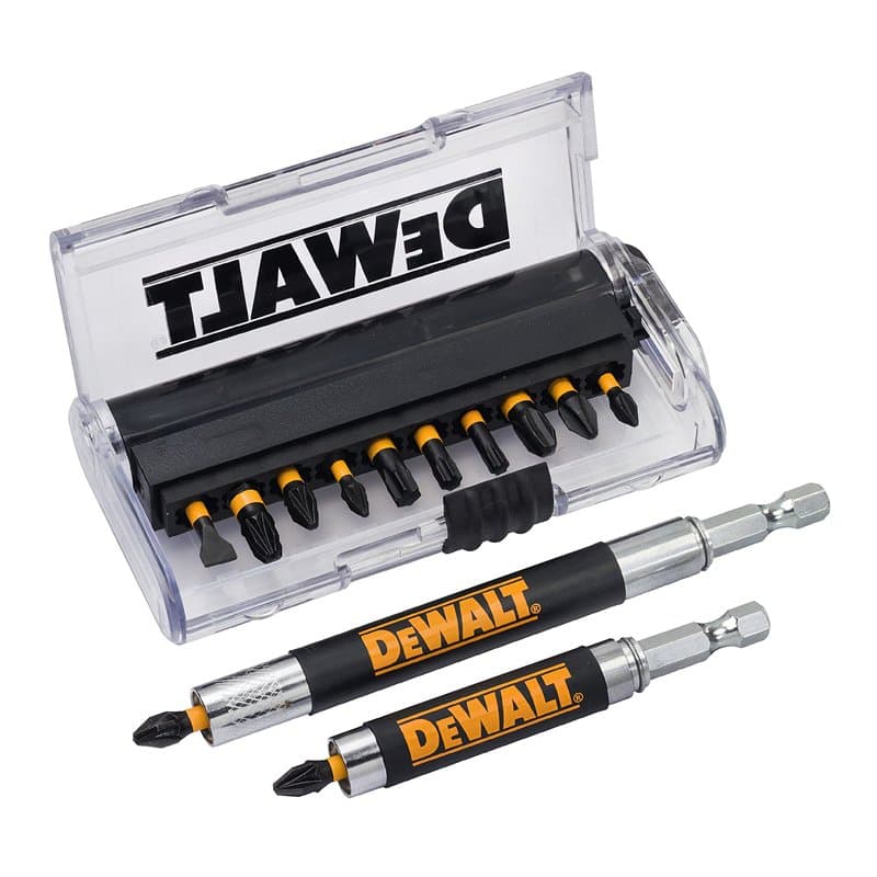 DEWALT Coffret 14 Pièces avec Embouts de Vissage Impact Torsion 25mm DT70512T-QZ