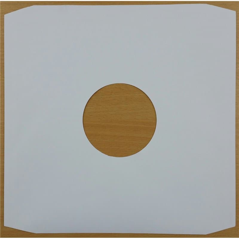 50 Feuillets intérieurs pour disques 30,5 cm en papier Blanc