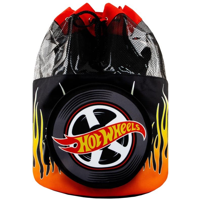 Hot Wheels Sac Piscine Enfant, Sac De Piscine Enfant Pour Été, Sacs De Natation Officiel, One Size Noir