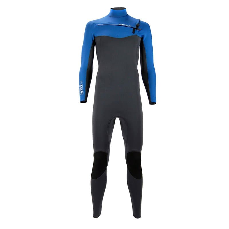 SOLA H2O Fullsuit Combinaison de plongée Homme, Graphite/Bleu, MLG