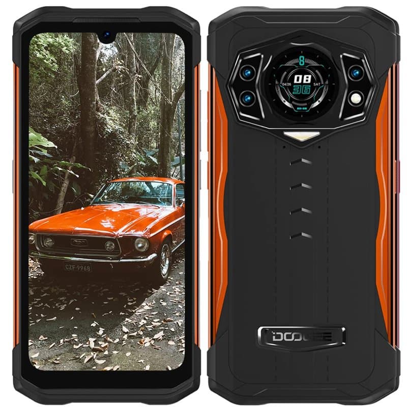 DOOGEE Telephone Portable Incassable, S98 (2022) 6.3" FHD+ Helio G96 8 Go+256 Go Android 12, Caméra 64MP et Caméra de Vision Noc