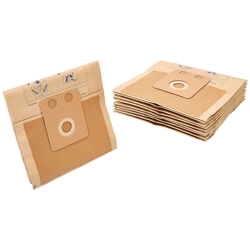 Nilfisk 10 Sacs à poussière originaux - VP300, Thor, Family, GD, Saltix Accessoires pour aspirateurs (140 8618 000)